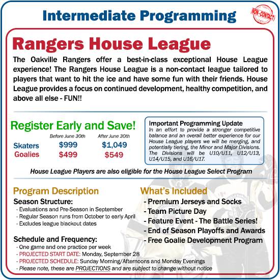 Recreational House League